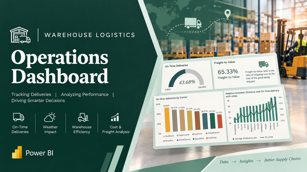 Warehouse Logistics Operations Dashboard cover